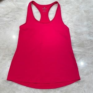 Hot pink athleisure workout tank. Size XL.